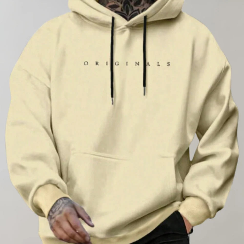 Men's oversized hoodie with kangaroo pocket, photo 3