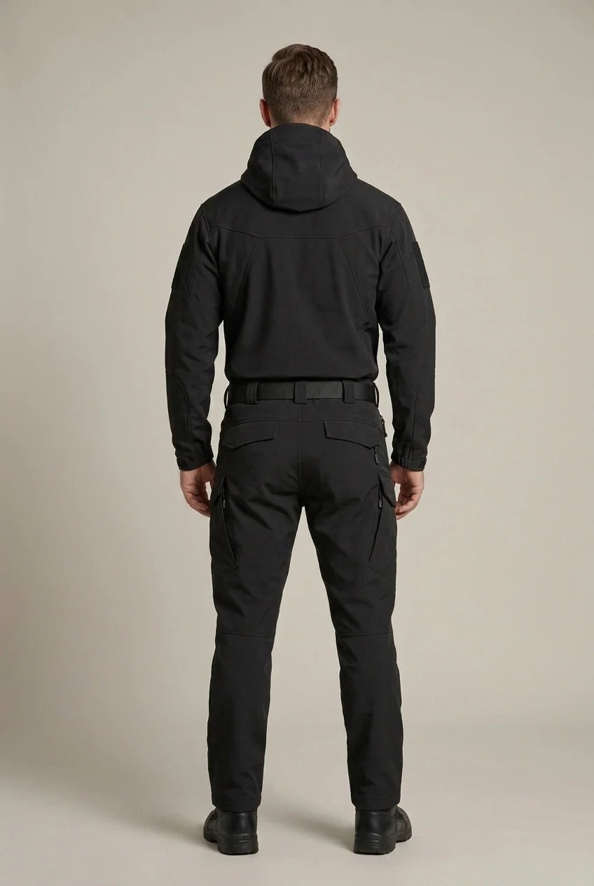 Men's softshell jacket and trousers set with hood, photo 3