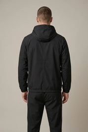 Men's tracksuit with hooded jacket and contrast panels, photo 3