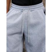Men's wide leg fleece joggers with drawstring, photo 2