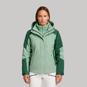 Women's 3-in-1 parka with hood and zip pockets, photo 3