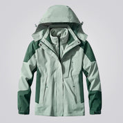 Women's 3-in-1 parka with hood and zip pockets, photo 4