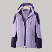 Women's 3-in-1 parka with hood and zip pockets, photo 7