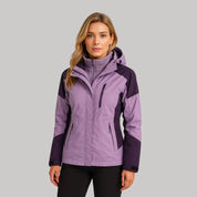 Women's 3-in-1 parka with hood and zip pockets, photo 8